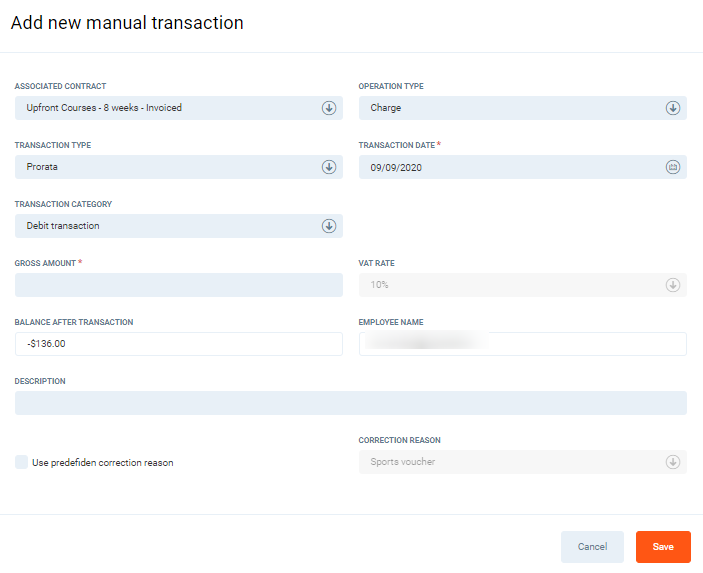 transactions